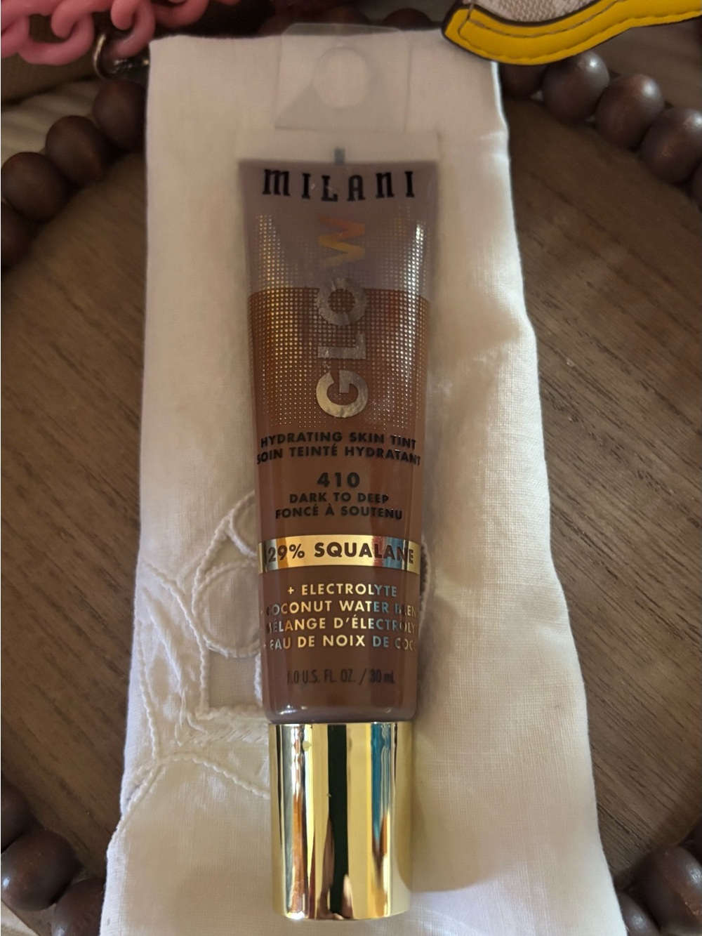 Milani GloHow Hydrating Skin Tint 410 Dark to Deep - Brown Tone